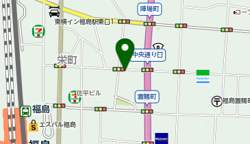 酒のソクハイ福島置賜町店の地図画像