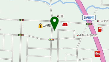 ぐりむわーるど 北矢野目店の地図画像