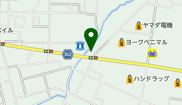 HAIR・CHERRYCOKE・RAMPの地図画像