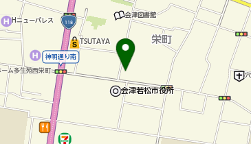 写真とカメラのサイトウ 市役所前本店の地図画像