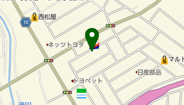 コウスポーツプランの地図画像