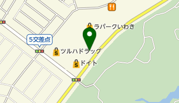 ふいっとラパークいわき店の地図画像