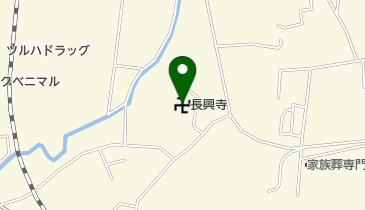 長興寺の地図画像