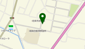 いわき市役所 錦公民館の地図画像