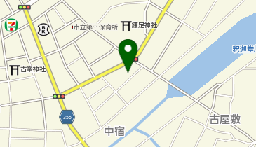 メディカルフィットネスみらいの地図画像