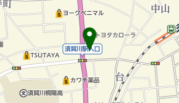 トヨタカローラ福島株式会社PiPit須賀川店の地図画像