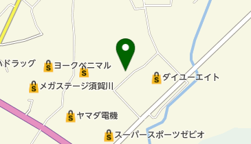 トミタ・メガステージ須賀川店の地図画像