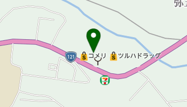 赤帽下郷運輸の地図画像