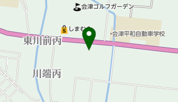 旅交通会津株式会社の地図画像