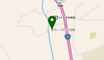 誠励会グループホーム芝桜の地図画像