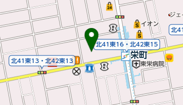 ダンスブライトリーの地図画像