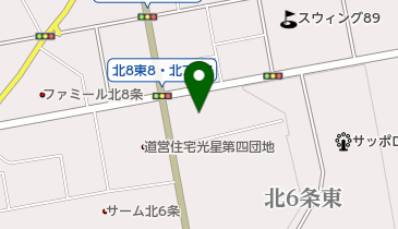 札幌スポーツ整骨院スポさかの地図画像