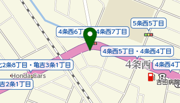 朝日生命保険相互会社 旭川西営業所の地図画像