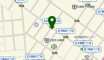 富国生命保険相互会社北見支社の地図画像