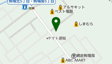 北原整骨院の地図画像