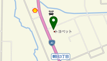 旭川トヨペット株式会社BPセンター稚内の地図画像