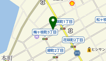 有限会社ラシック根室支店の地図画像