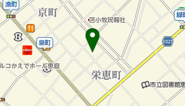 やきとりのあじろの地図画像