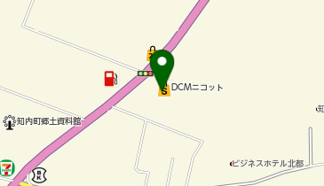 ホーマックニコット知内店の地図画像