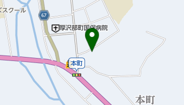 ピュアホール本町の地図画像