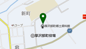 厚沢部町役場 厚沢部町教育委員会の地図画像