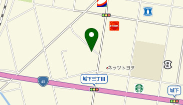 整体のはくぶん堂の地図画像