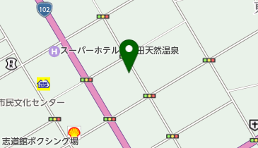 理容おおしたないの地図画像