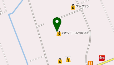 イオンモールつがる柏の地図画像