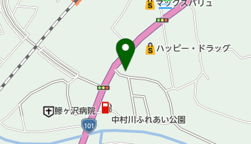 西北ドライクリーニングの地図画像