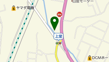 かつ壱上堂店の地図画像