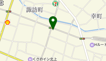 ハーフタイムの地図画像