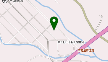 大槌町役場 大槌町多目的集会所の地図画像