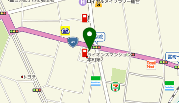 株式会社はなまる仙台支店の地図画像