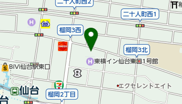 株式会社G&G仙台営業所の地図画像