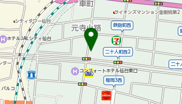 ベーカリーピーターパンの地図画像