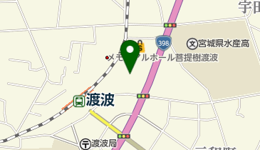 かづま生花 生協渡波店の地図画像