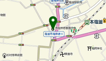 塩竈市役所 上下水道部 下水道課の地図画像