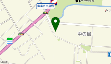 塩竈市役所 下水道中央ポンプ場の地図画像