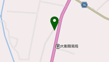 リハビリセンターおおひらの地図画像