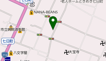 べじたりあんの地図画像