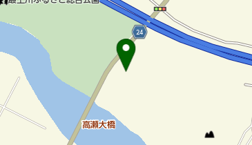 寒河江スケートパークの地図画像