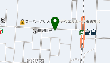 白ゆり理容所の地図画像