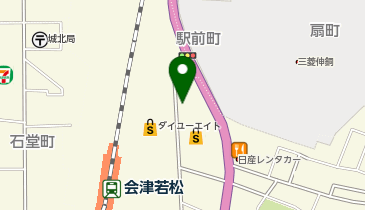 理容すずらんの地図画像