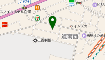 新白河国際教育学院の地図画像