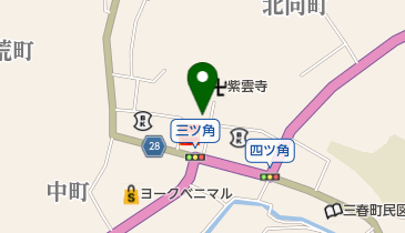 三春町 文化伝承館の地図画像