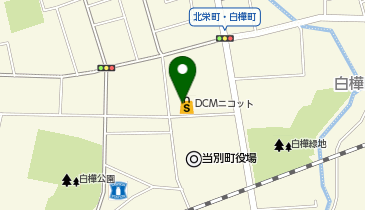 ホーマックニコット当別店の地図画像