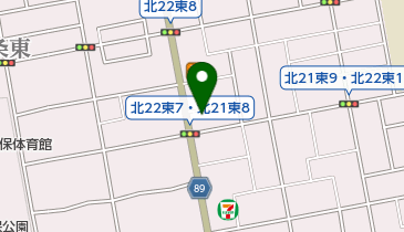 バースデーイヴの地図画像