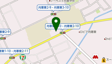 石上車輌株式会社 月寒店の地図画像