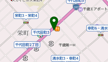 ヘアーポイントすみれの地図画像