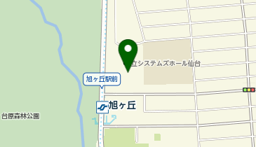 仙台市 日立システムズホール仙台・青年文化センターの地図画像